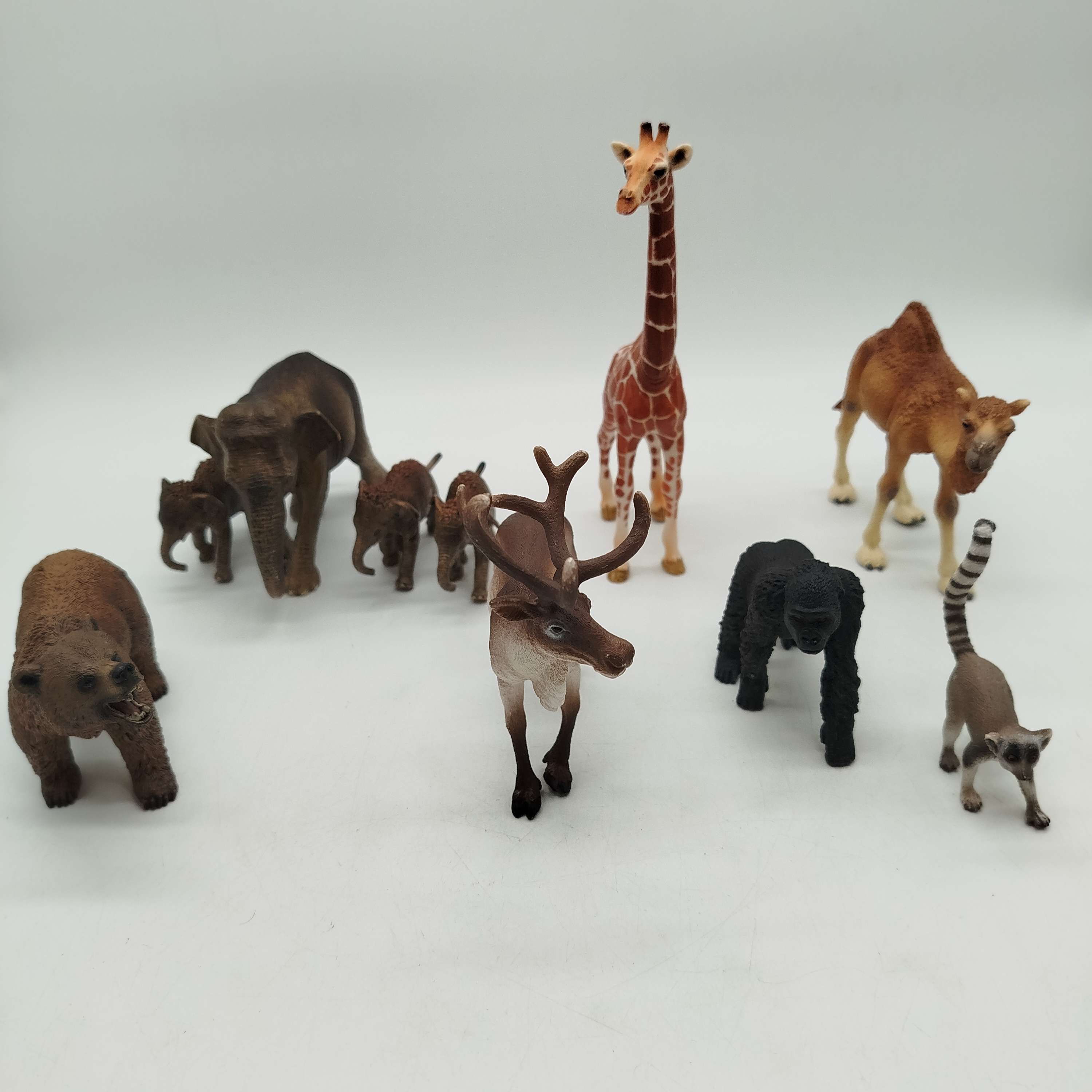 Schleich Bundle Tiere Set von 10 Tierfiguren, ab 3 4 5 Jahre | ✅ geprüft